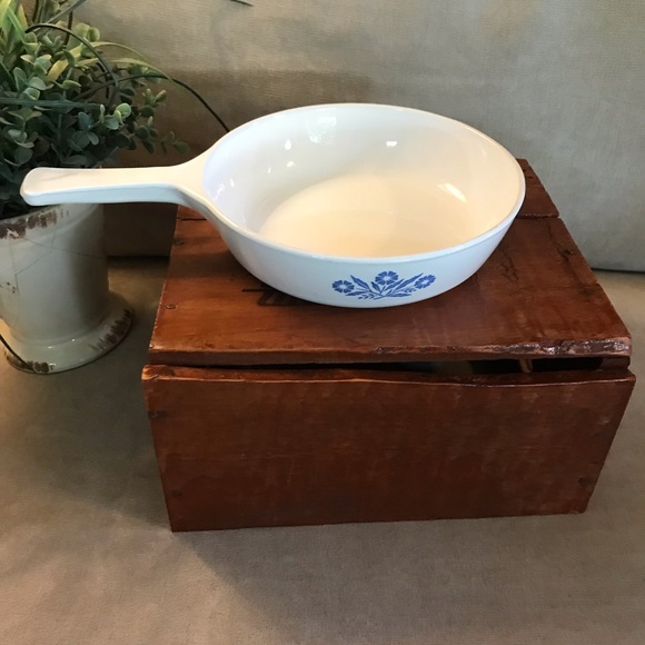 Vintage Corning Ware Blue Cornflower sauté p83b - Picture 4 of 16